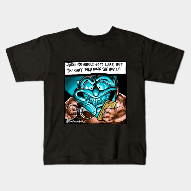 Can't Stop Won't Stop Kids T-Shirt by TimPangburn